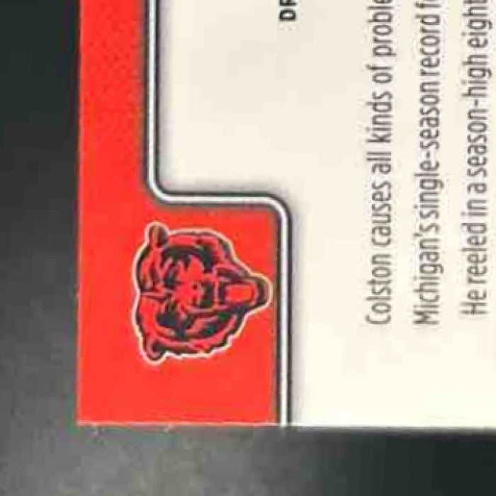2025 Topps Chrome Colston Loveland Hot Pink X-Fractor #345 RC Chicago Bears - Sports Cards