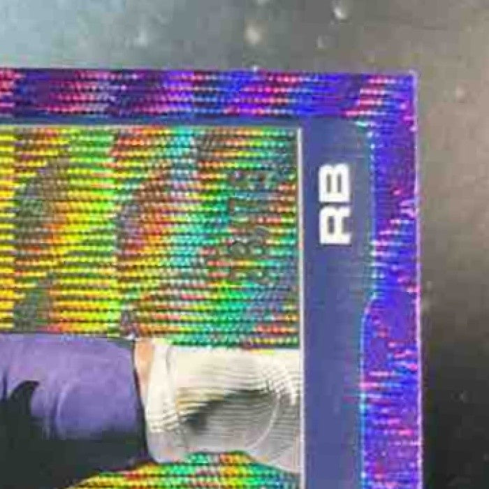 2025 Topps Chrome Derrick Henry Purple Wave Refractor /75 #25 Baltimore Ravens - Sports Cards