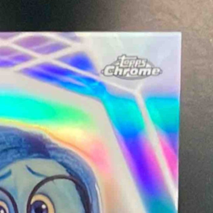 2025 Topps Chrome Disney Sadness #83 Aqua Refractor 95/199 - Non-Sports Cards