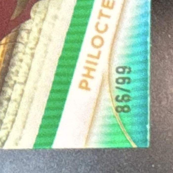 2025 Topps Chrome Disney Sapphire Philoctetes Green Refractor /99 #46 Hercules - Non-Sports Cards