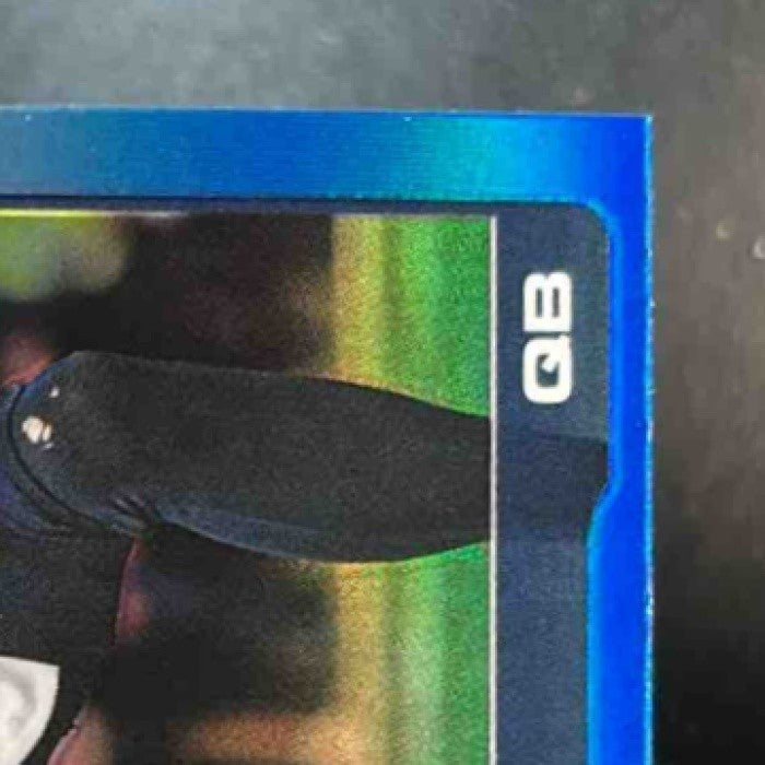 2025 Topps Chrome Drake Maye Red/White/Blue Refractor #207 New England Patriots - Sports Cards