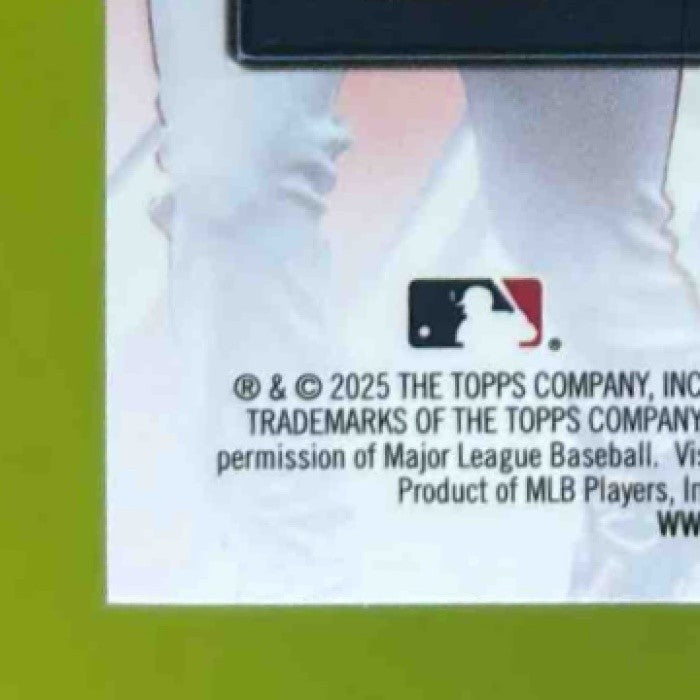 2025 Topps Chrome Dylan Crews Power Players Green Refractor /99 Nationals - Sports Cards