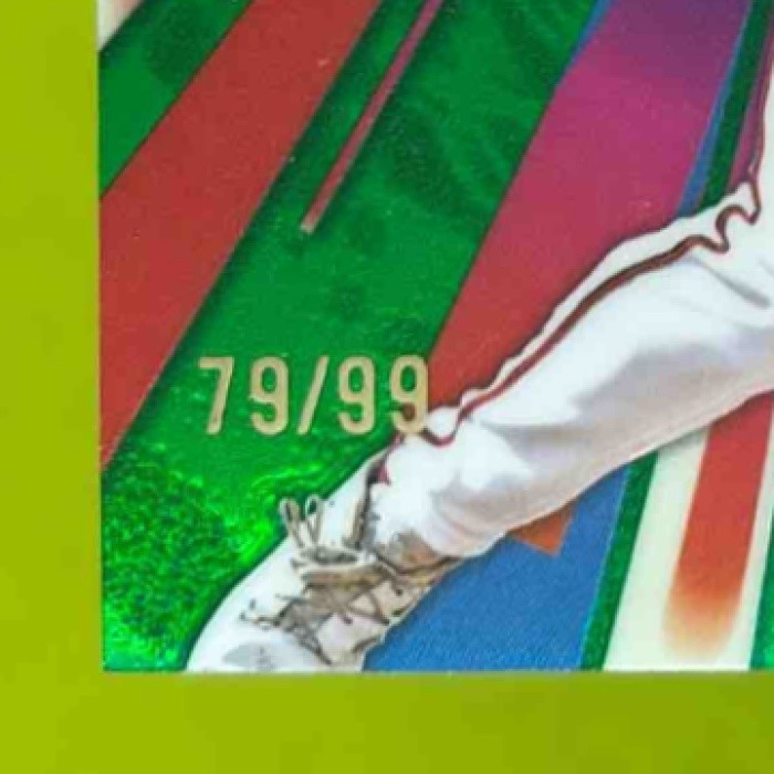 2025 Topps Chrome Dylan Crews Power Players Green Refractor /99 Nationals - Sports Cards