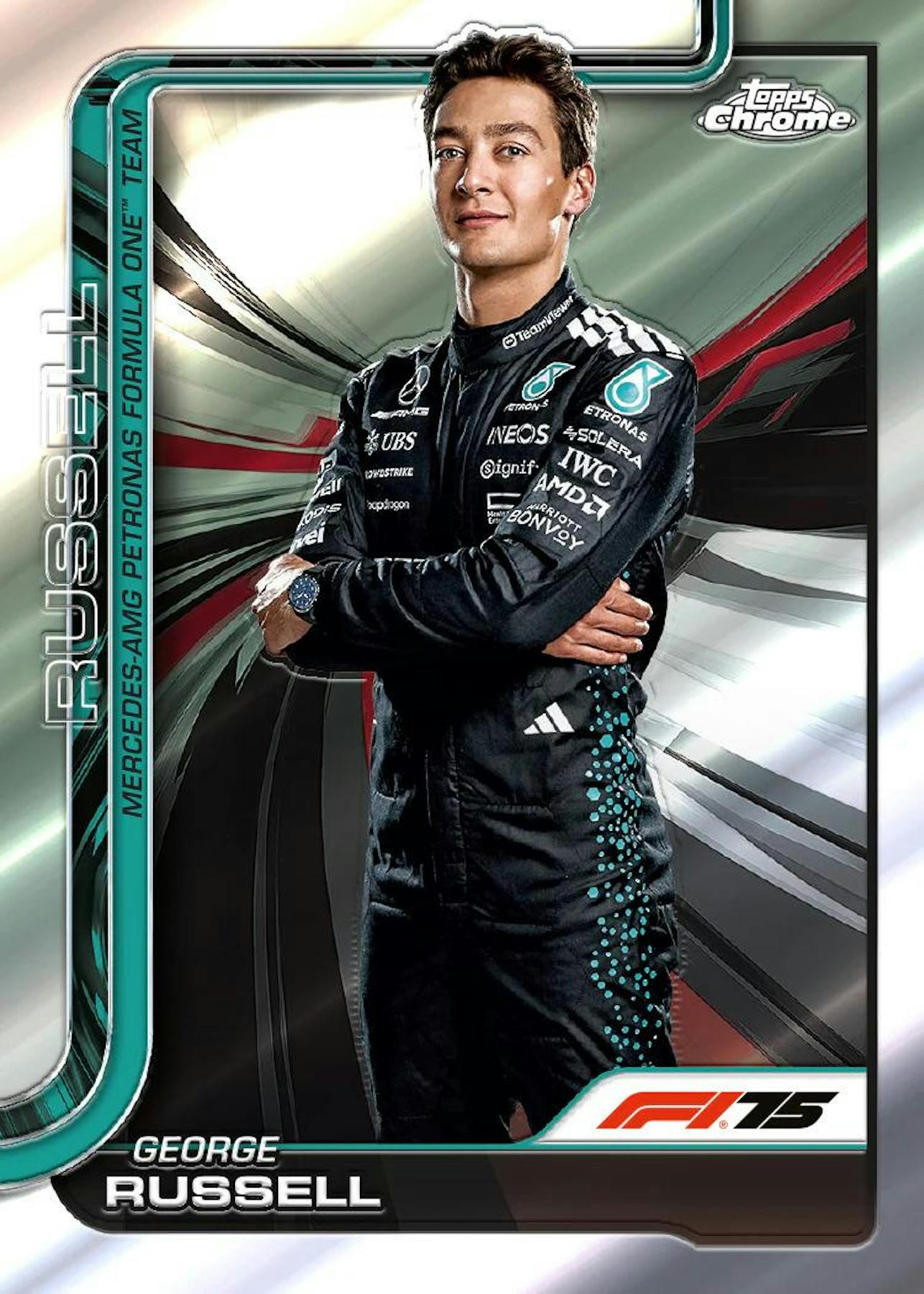 2025 Topps Chrome F1 Formula 1 Hobby Box - Dick &
