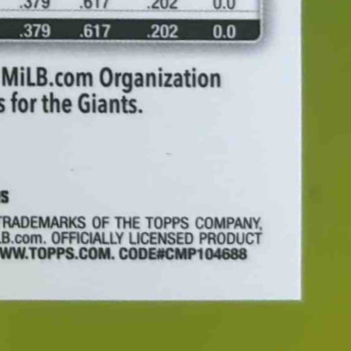 2025 Topps Chrome Grant McCray Auto Blue RayWave /150 RC San Francisco Giants - Sports Cards