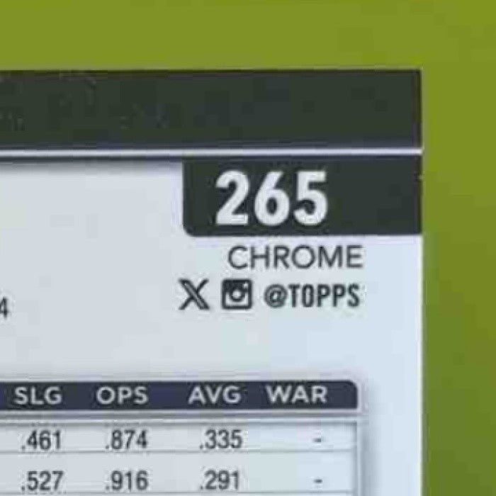 2025 Topps Chrome Greg Jones Gold RayWave Refractor /50 #265 RC Colorado Rockies - Sports Cards