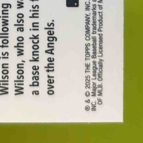 2025 Topps Chrome Jacob Wilson Prism Refractor #96 RC Athletics - Sports Cards