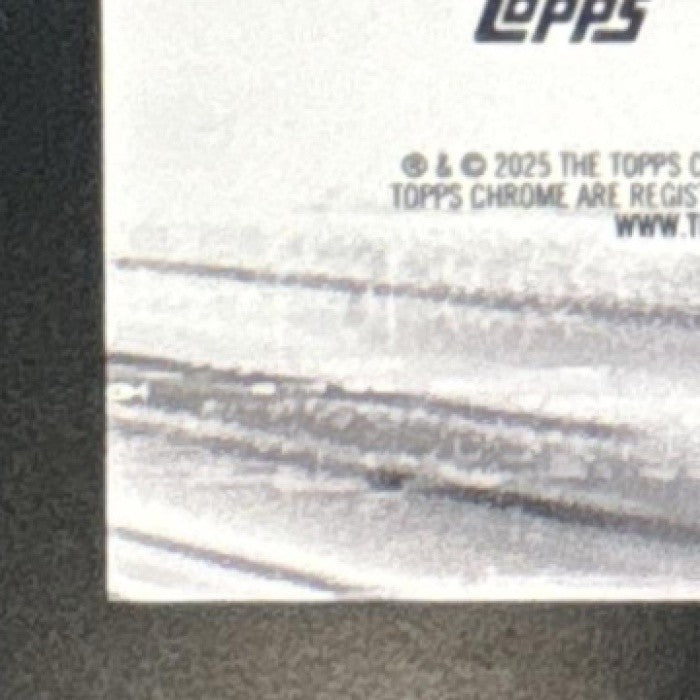 2025 Topps Chrome Jahmyr Gibbs Shadow Etch SuperFractor 1/1 SP Detroit Lions - Sports Cards