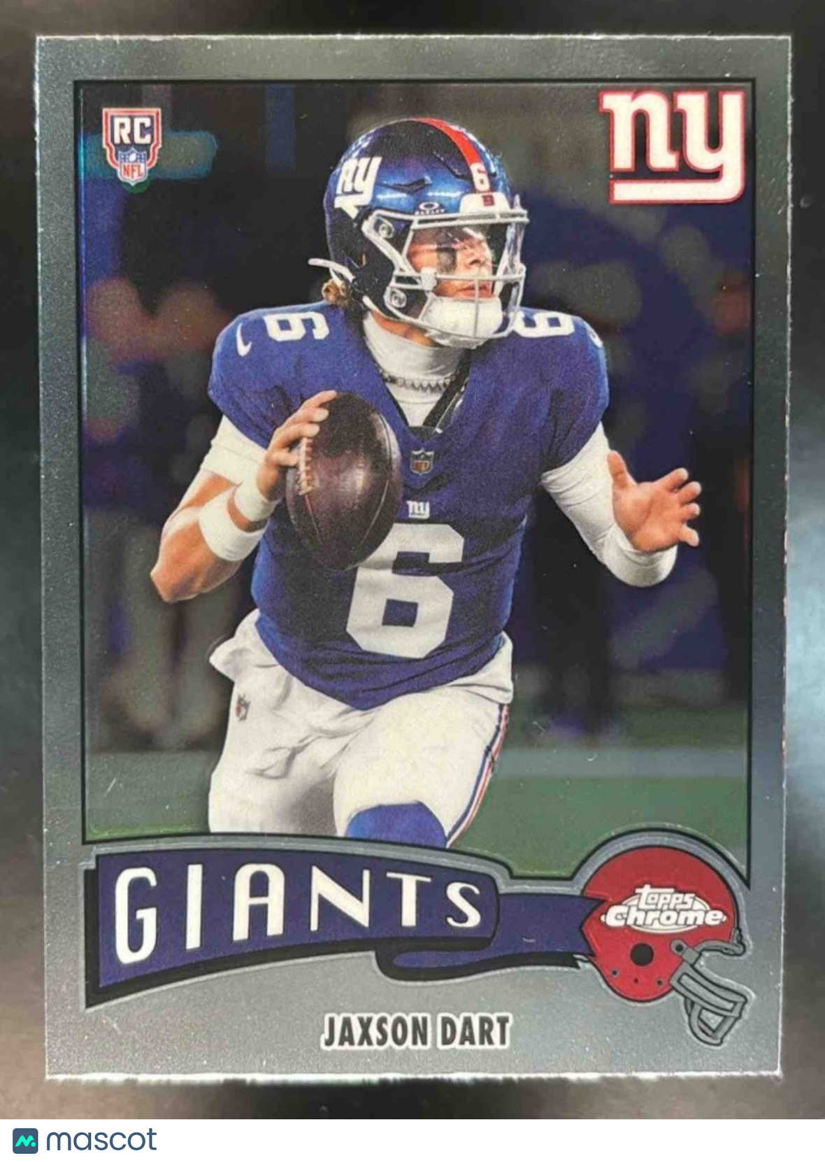 2025 Topps Chrome Jaxson Dart 1975 #1975-25 RC New York Giants - Sports Cards