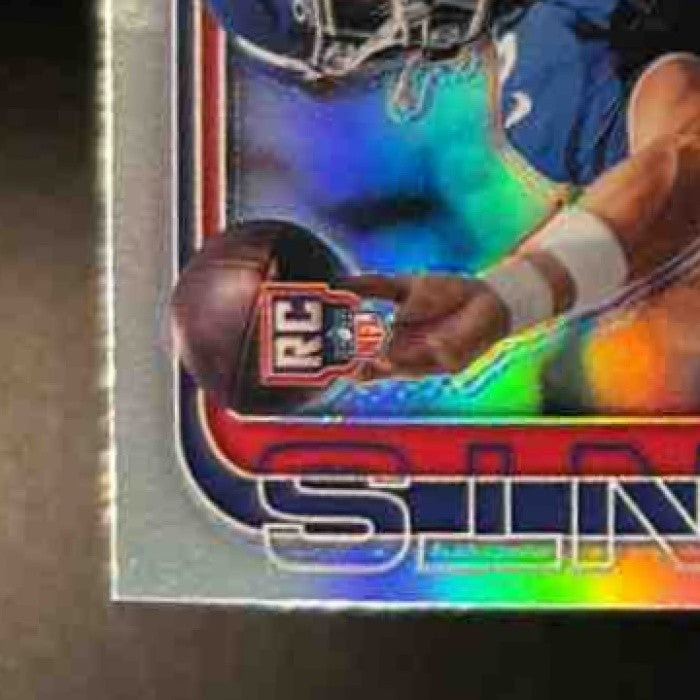 2025 Topps Chrome Jaxson Dart Rookie Refractor #306 RC New York Giants - Sports Cards