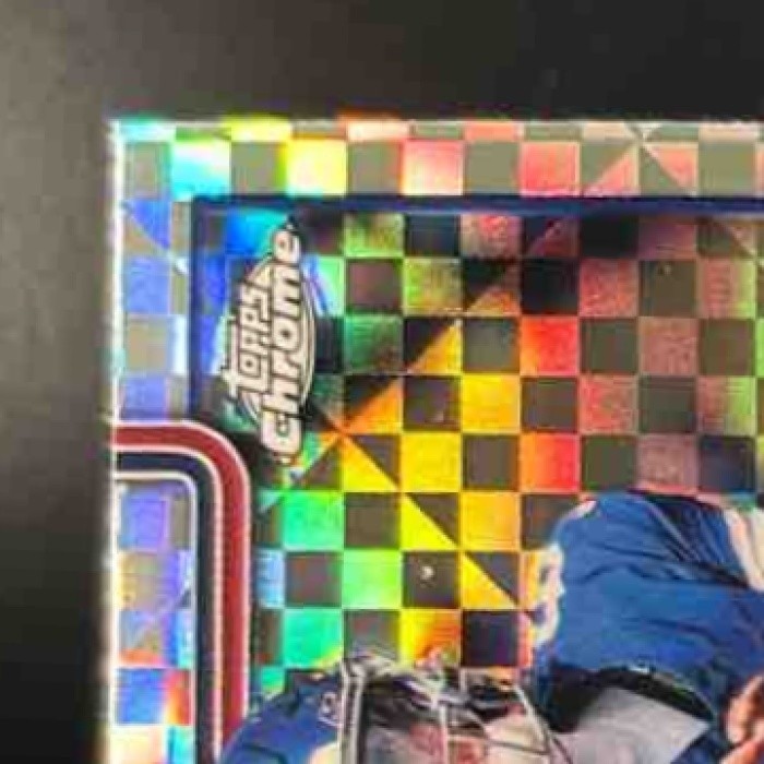 2025 Topps Chrome Jaxson Dart Rookie X-Fractor #306 RC New York Giants - Sports Cards