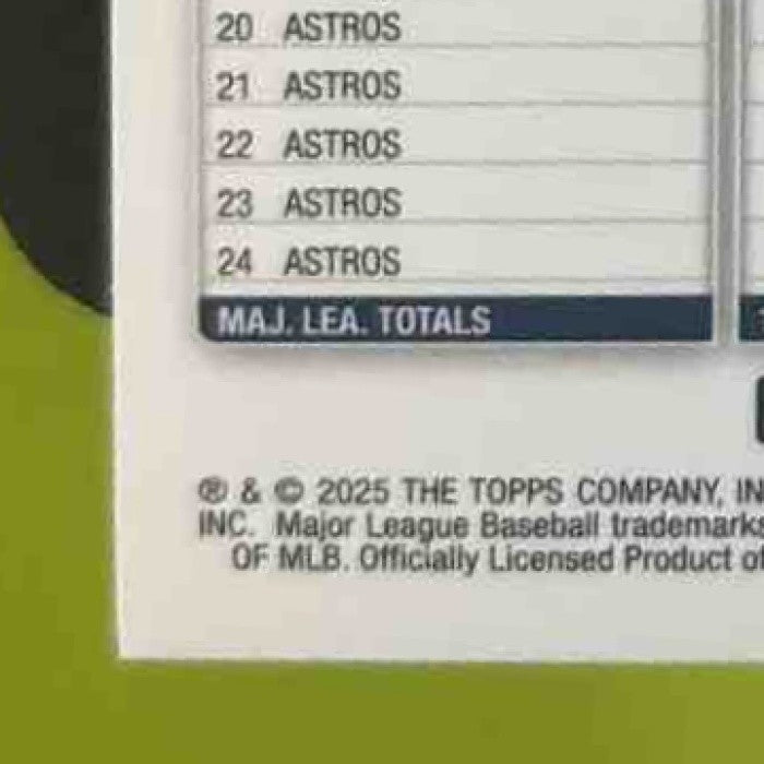 2025 Topps Chrome Jose Altuve Image Variation #77 Houston Astros - Sports Cards