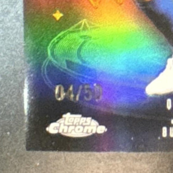 2025 Topps Chrome Josh Allen All Team Gold Refractor /50 #ACT-2 Buffalo Bills - Sports Cards