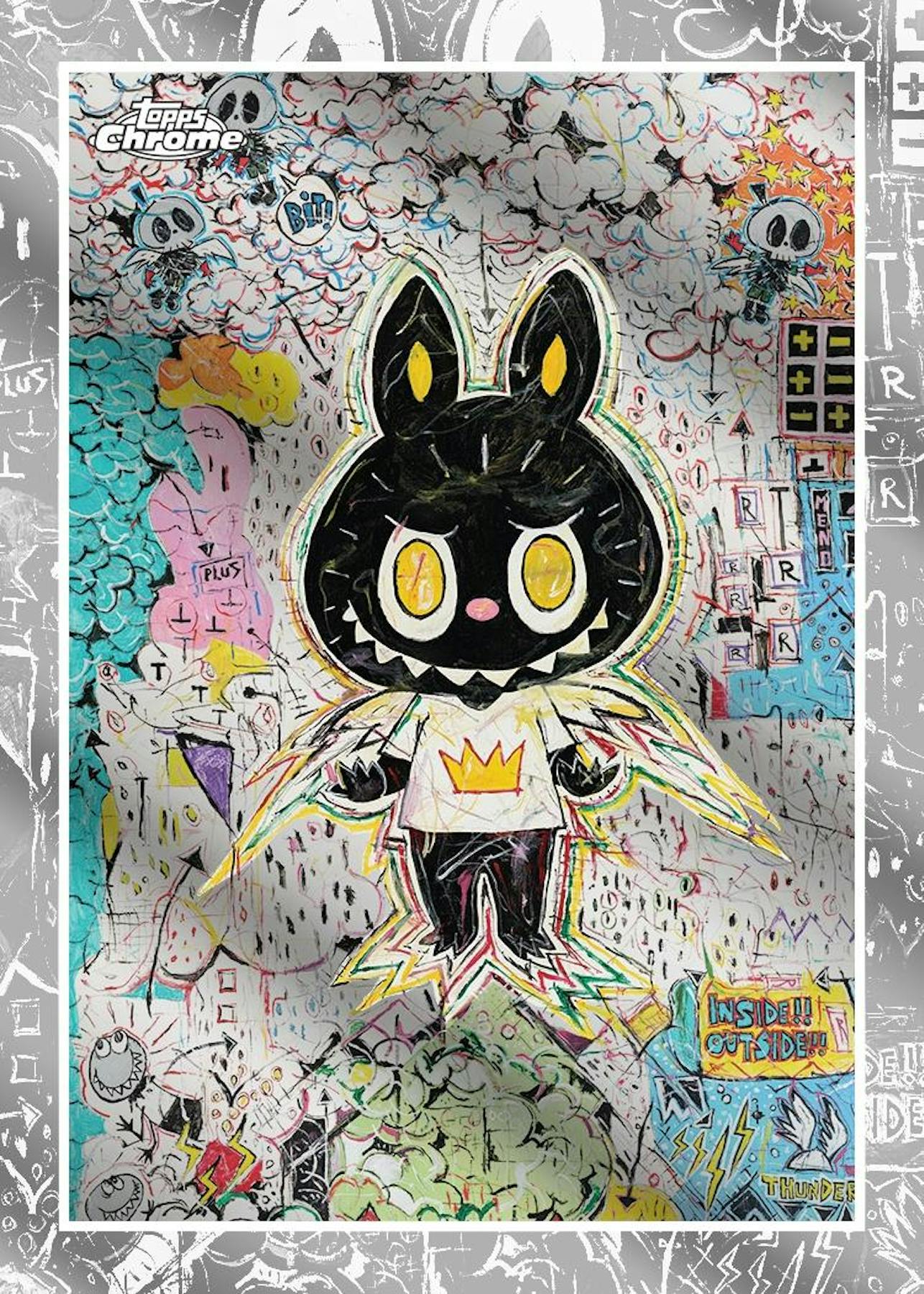 2025 Topps Chrome Labubu Box - Collectible Trading Cards