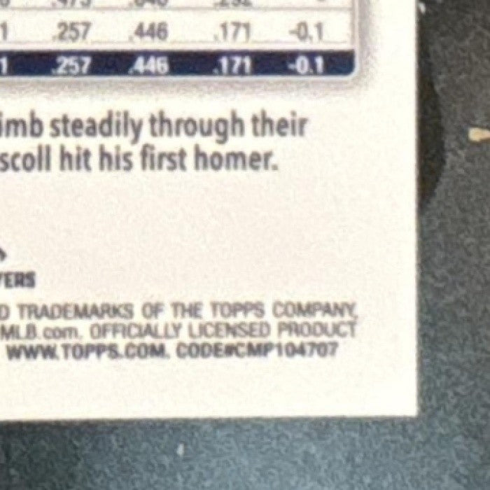 2025 Topps Chrome Logan Driscoll Auto Refractor /499 #RA-LDR RC Tampa Bay Rays - Sports Cards