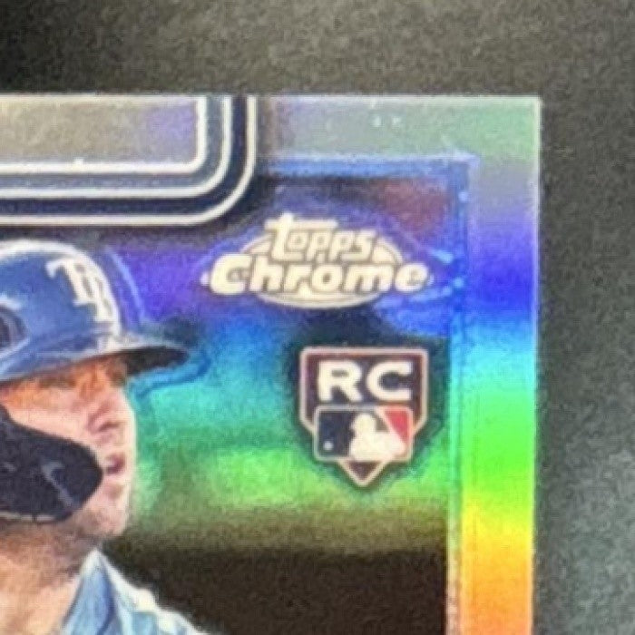 2025 Topps Chrome Logan Driscoll Auto Refractor /499 #RA-LDR RC Tampa Bay Rays - Sports Cards