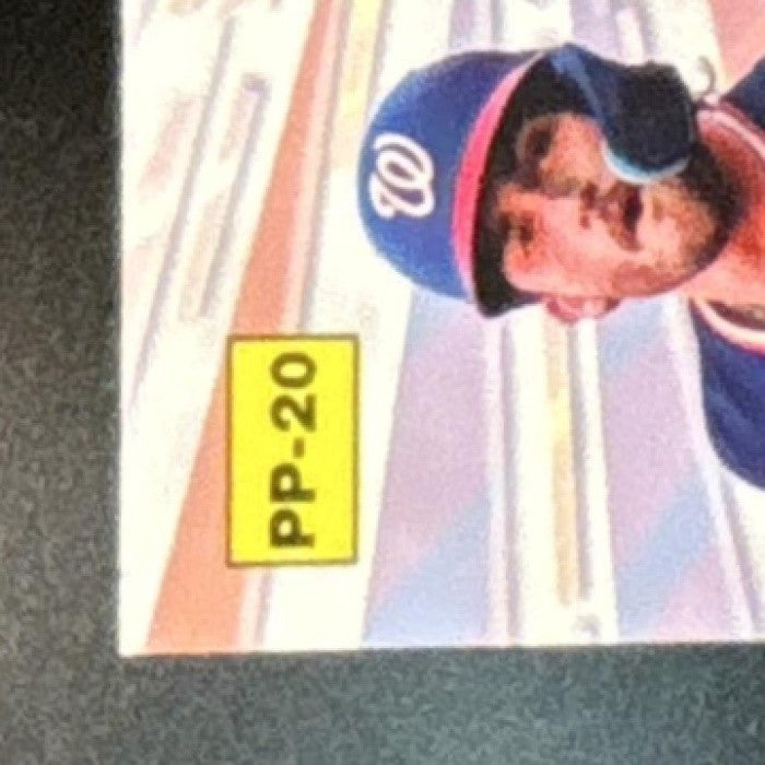2025 Topps Chrome LogoFractor Dylan Crews Power Players Gold /50 RC Nationals - Sports Cards