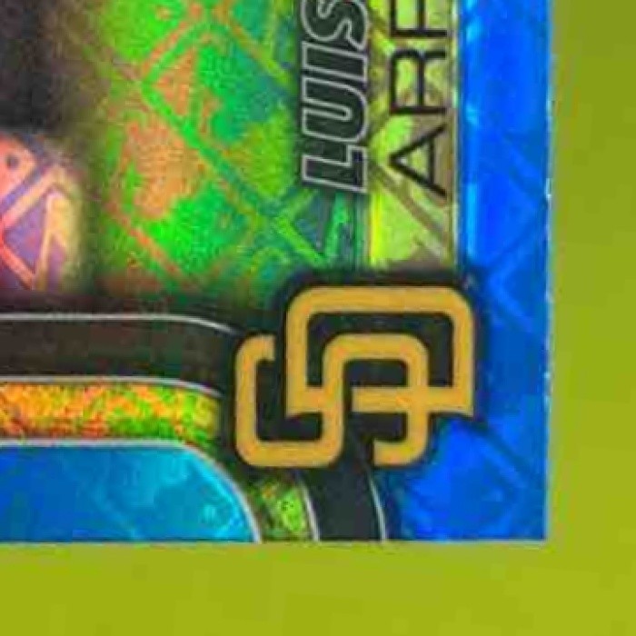 2025 Topps Chrome Luis Arraez Blue Refractor 11/150 #216 San Diego Padres - Sports Cards