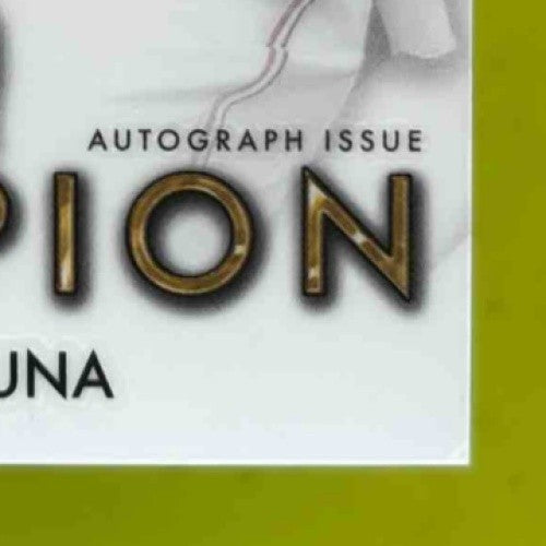 2025 Topps Chrome Marcell Ozuna World Series Champion Auto 42/100 Braves - Sports Cards