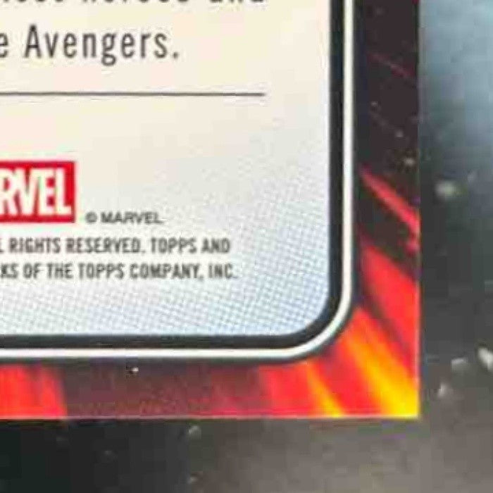 2025 Topps Chrome Marvel Captain America Yellow Lava Refractor #185 - Non-Sports Cards