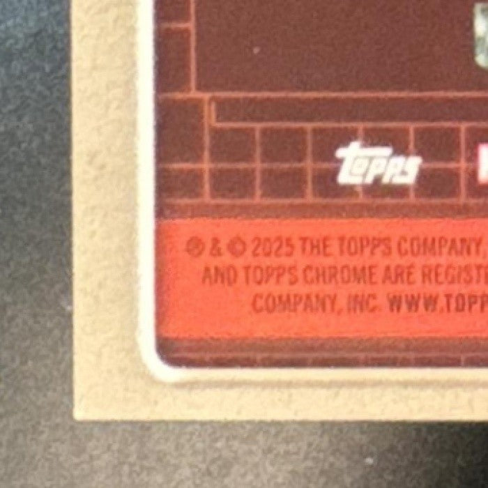 2025 Topps Chrome Marvel Studios Victor Timely TVA Pruning Red Shimmer /5 Loki - Non-Sports Cards