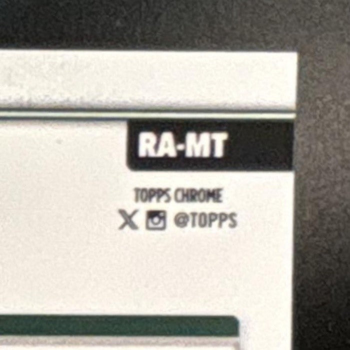 2025 Topps Chrome Mason Taylor Rookie Auto Magenta /399 #RA-MT RC New York Jets - Sports Cards