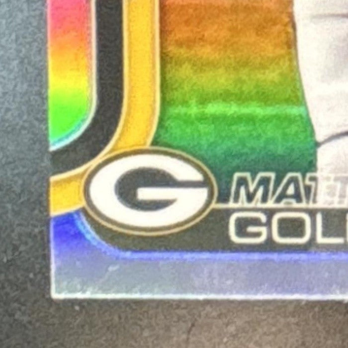2025 Topps Chrome Matthew Golden RC Image Variation #333 RC SP Green Bay Packers - Sports Cards