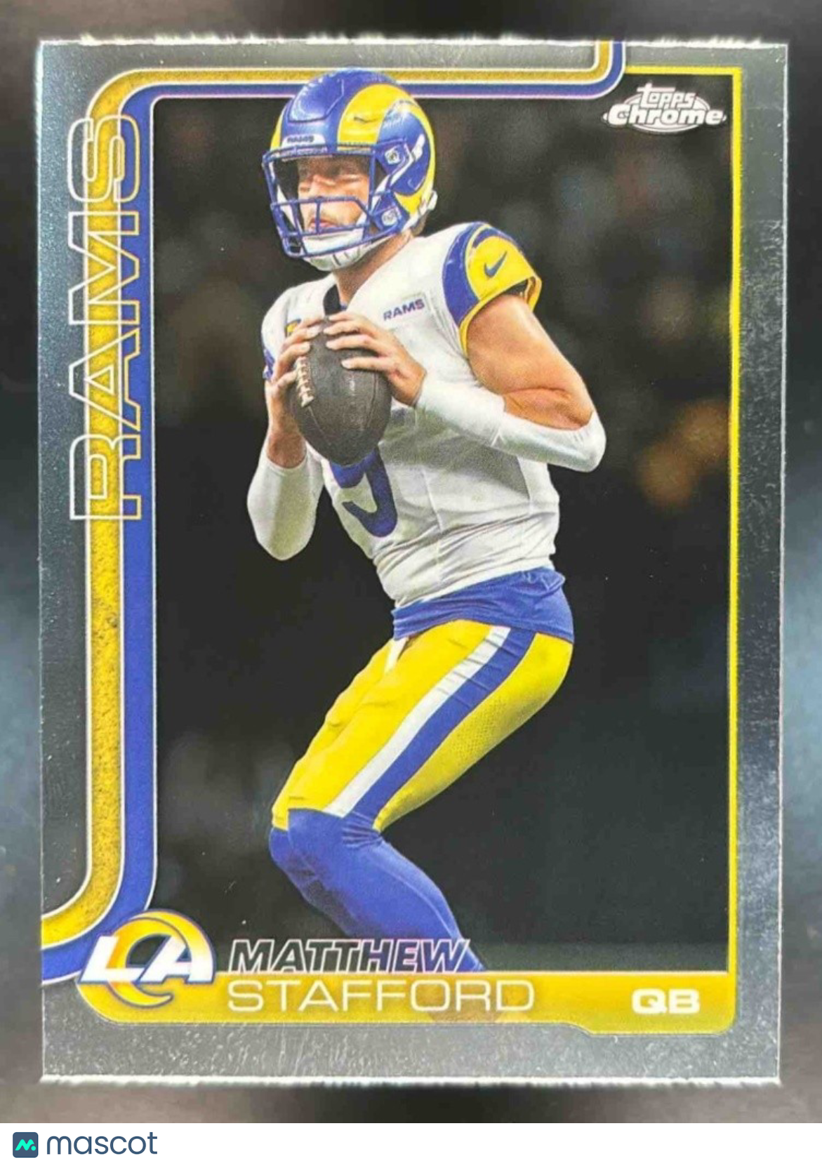 2025 Topps Chrome Matthew Stafford #169 Los Angeles Rams - Sports Cards