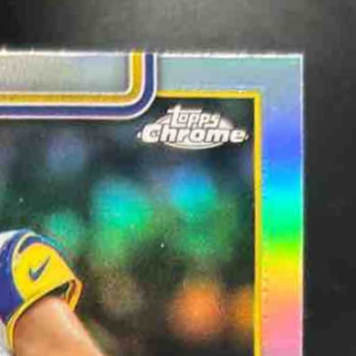 2025 Topps Chrome Matthew Stafford Refractor #169 Los Angeles Rams - Sports Cards