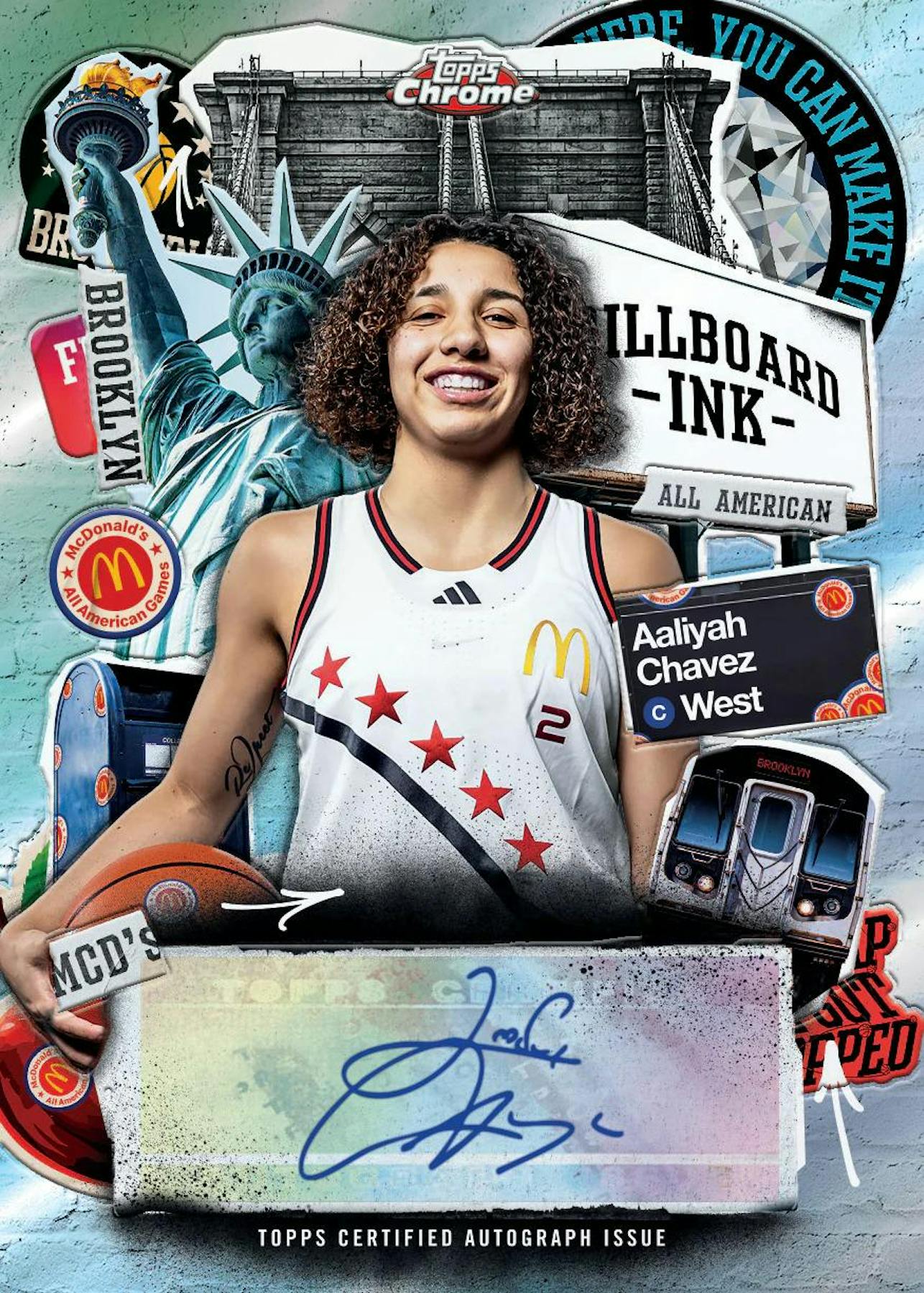2025 Topps Chrome McDonald’s All American Basketball Hobby Box (3 Autos) March 12th - NBA Blaster