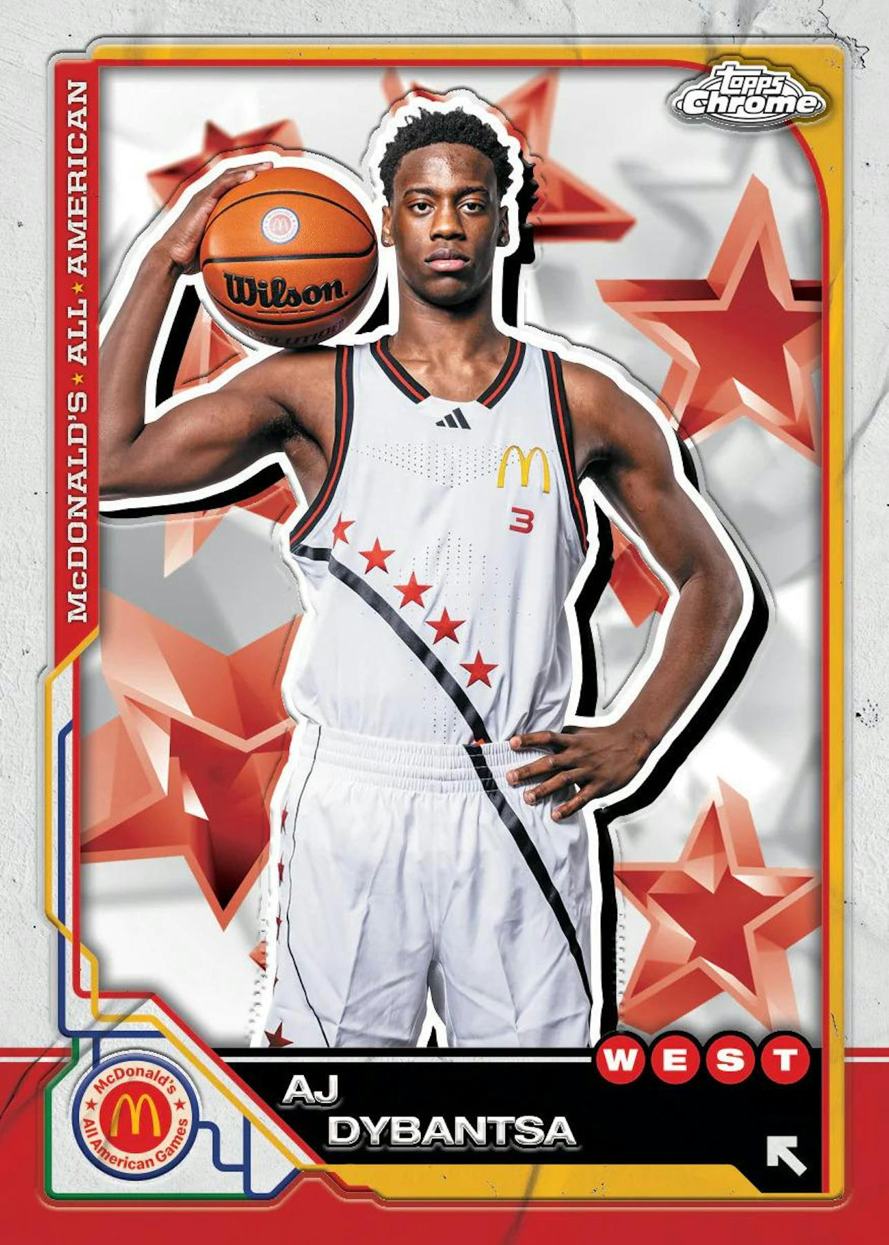 2025 Topps Chrome McDonald’s All American Basketball Hobby Box (3 Autos) March 12th - NBA Blaster
