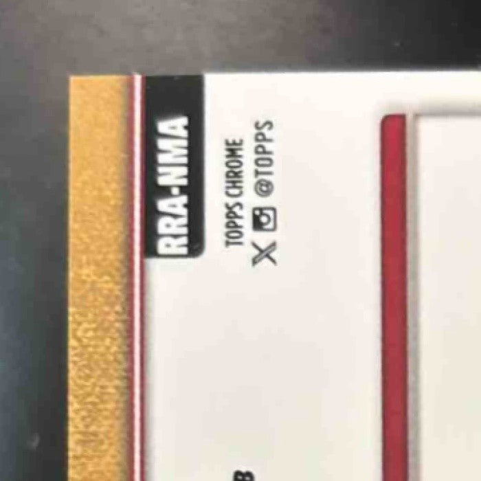 2025 Topps Chrome Nick Martin Auto Yellow /275 #RRA-NMA RC San Francisco 49ers - Sports Cards