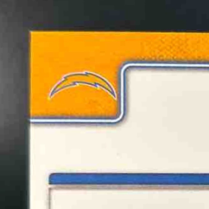 2025 Topps Chrome Oronde Gadsden Retail Rookie Auto Aqua Lava /199 RC Chargers - Sports Cards