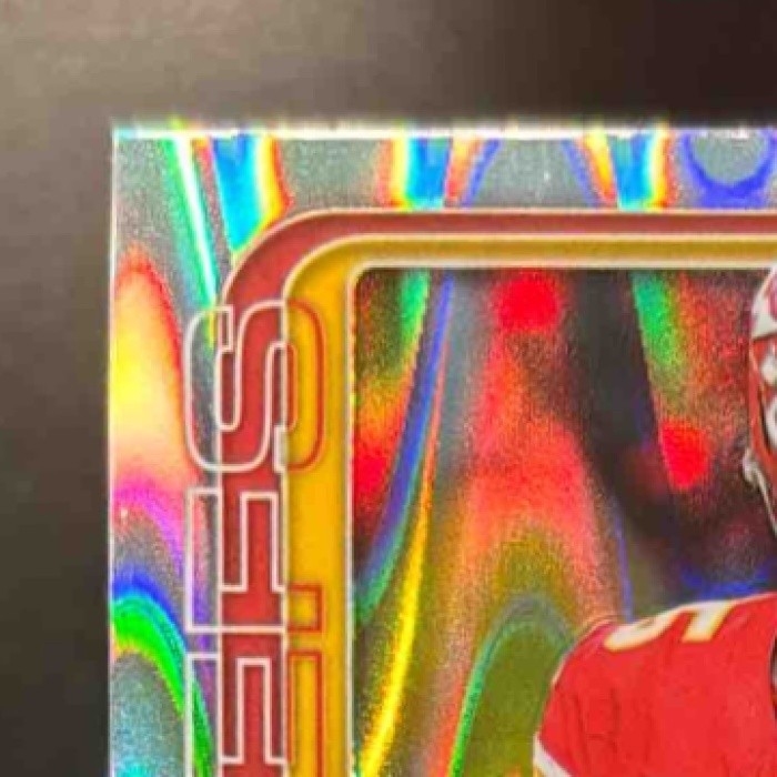2025 Topps Chrome Patrick Mahomes II RayWave Refractor #148 Kansas City Chiefs - Sports Cards