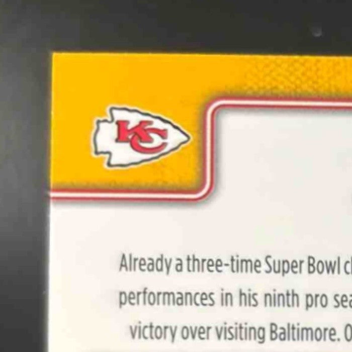 2025 Topps Chrome Patrick Mahomes II RayWave Refractor #148 Kansas City Chiefs - Sports Cards