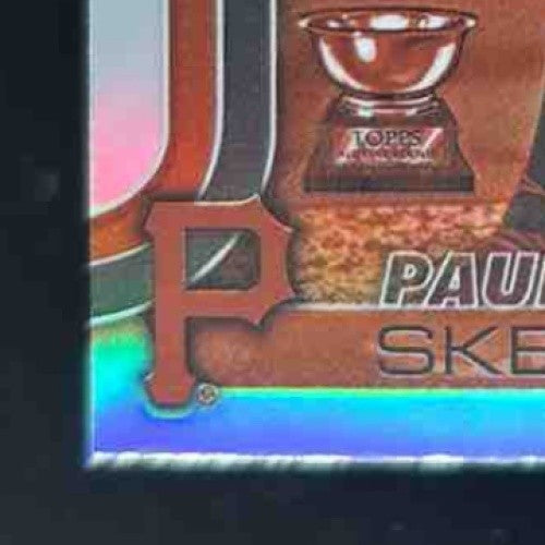 2025 Topps Chrome Paul Skenes Refractor #300 Pittsburgh Pirates - Sports Cards