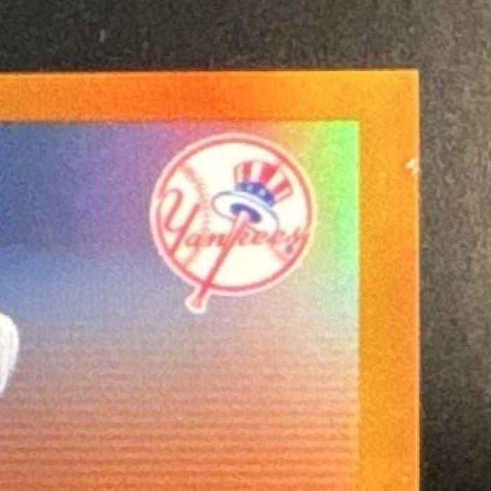 2025 Topps Chrome Platinum Anniversary Ben Rice Orange /25 #311 RC Yankees - Sports Cards