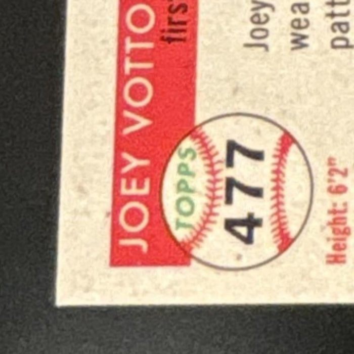 2025 Topps Chrome Platinum Anniversary Joey Votto Diamond Etch 1/55 #477 Reds - Sports Cards
