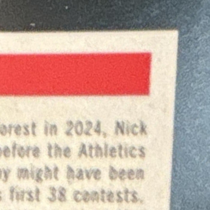 2025 Topps Chrome Platinum Anniversary Nick Kurtz 1955 City Variations RC - Sports Cards