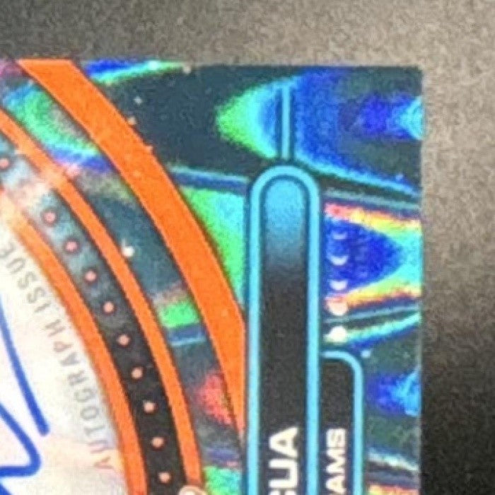 2025 Topps Chrome Puka Nacua Auto Orange Lava /25 #BA-PN Los Angeles Rams - Sports Cards