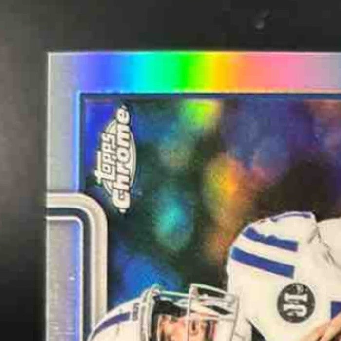 2025 Topps Chrome Riley Leonard Auto Refractor /499 RA-RL RC Indianapolis Colts - Sports Cards
