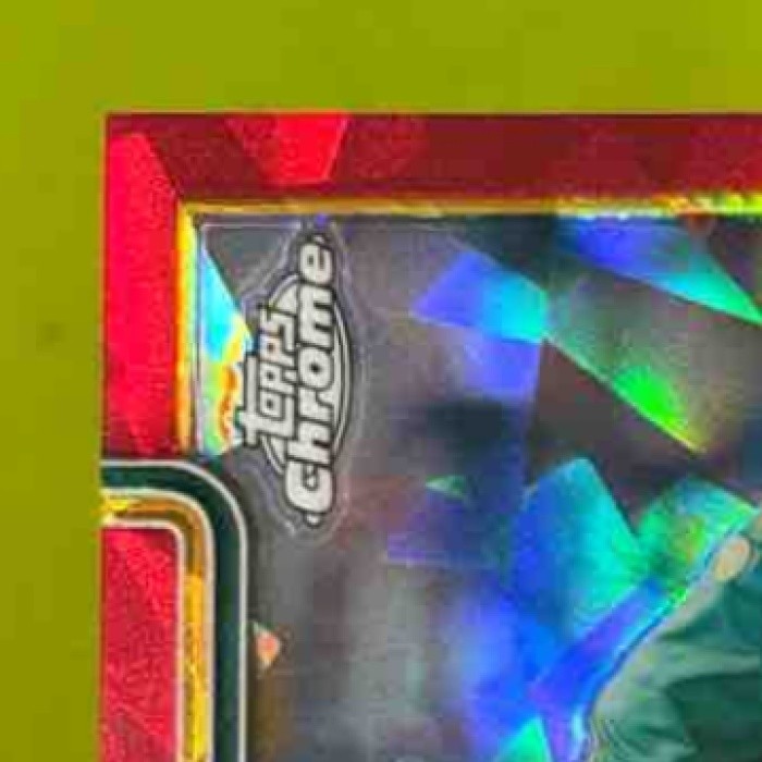 2025 Topps Chrome Sapphire Luis Severino Red Refractor 2/5 #241 Athletics - Sports Cards