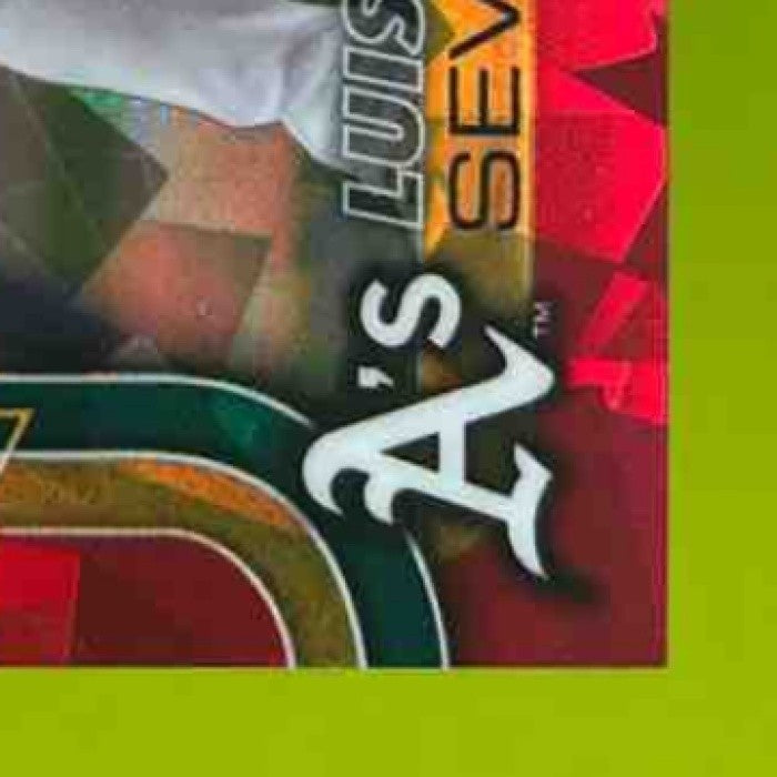 2025 Topps Chrome Sapphire Luis Severino Red Refractor 2/5 #241 Athletics - Sports Cards