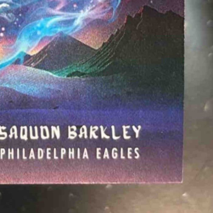 2025 Topps Chrome Saquon Barkley Game Genies #GG-8 SSP Philadelphia Eagles - Sports Cards