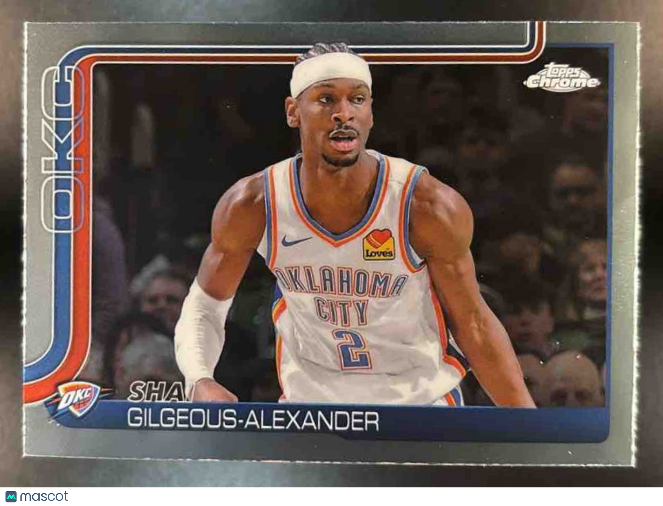2025 Topps Chrome Shai Gilgeous-Alexander #141 Oklahoma City Thunder - Sports Cards