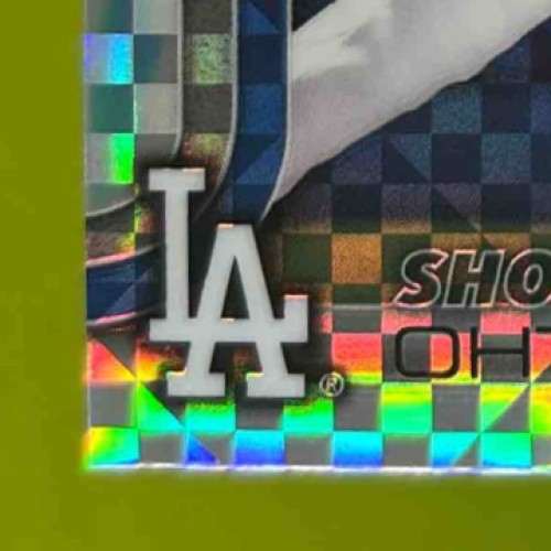 2025 Topps Chrome Shohei Ohtani X Fractor #1 Los Angeles Dodgers Sports Cards