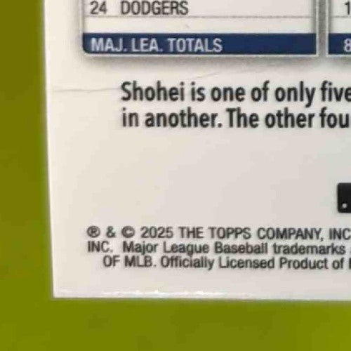 2025 Topps Chrome Shohei Ohtani X Fractor #1 Los Angeles Dodgers Sports Cards