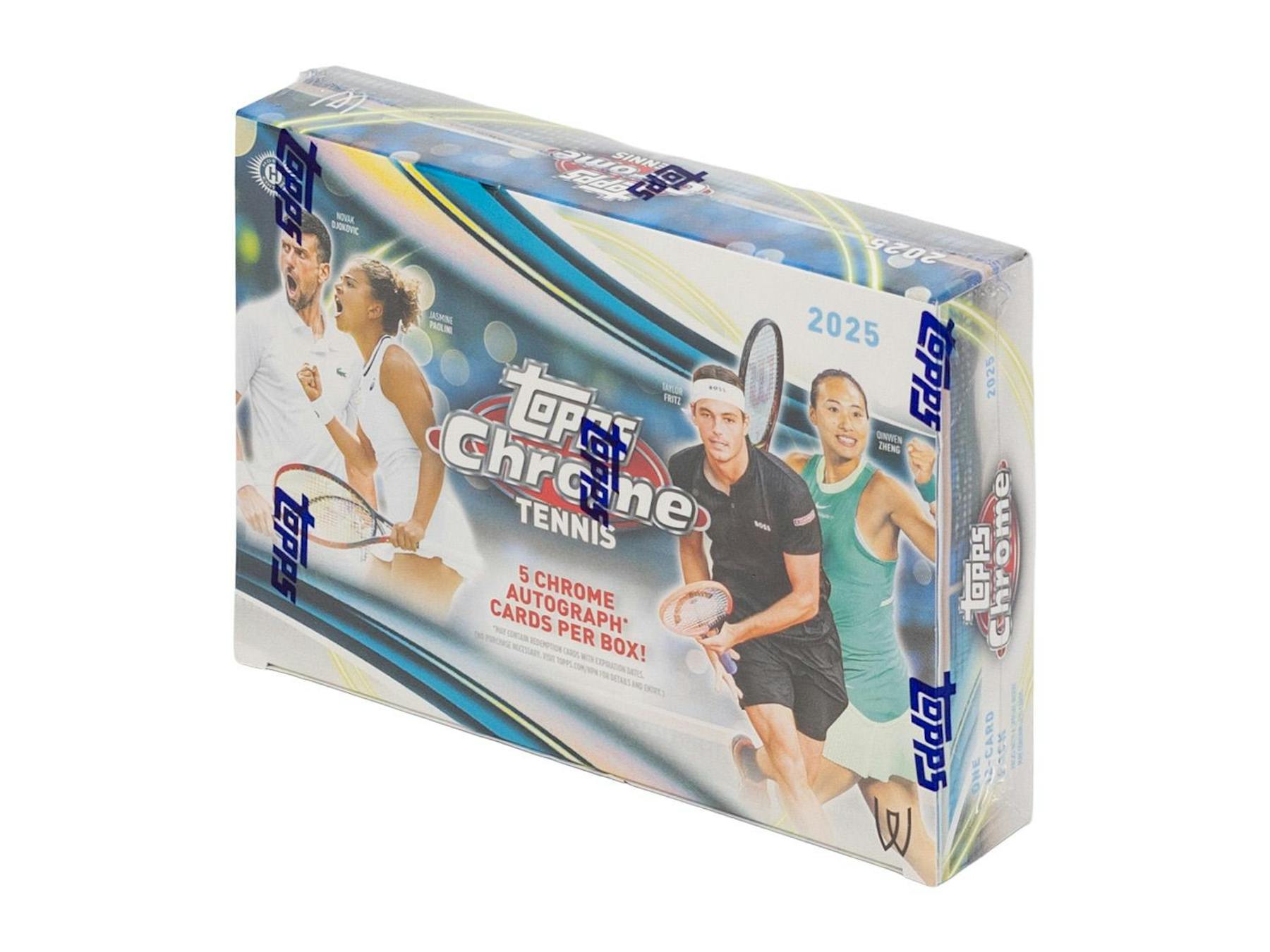 2025 Topps Chrome Tennis Breakers Delight Box (5 Autos) - Tennis Hobby Box