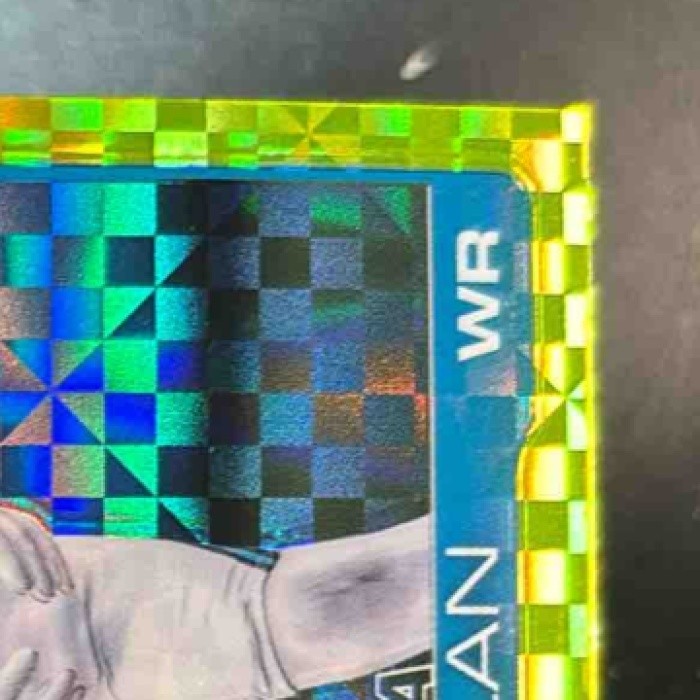 2025 Topps Chrome Tetairoa McMillan Lime Green X-Fractor #326 RC Panthers - Sports Cards