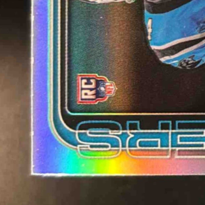 2025 Topps Chrome Tetairoa McMillan Rookie Refractor #326 RC Carolina Panthers - Sports Cards